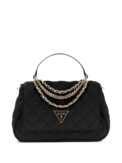 GUESS USA Giully quilted tote bag Black HWQG9673190