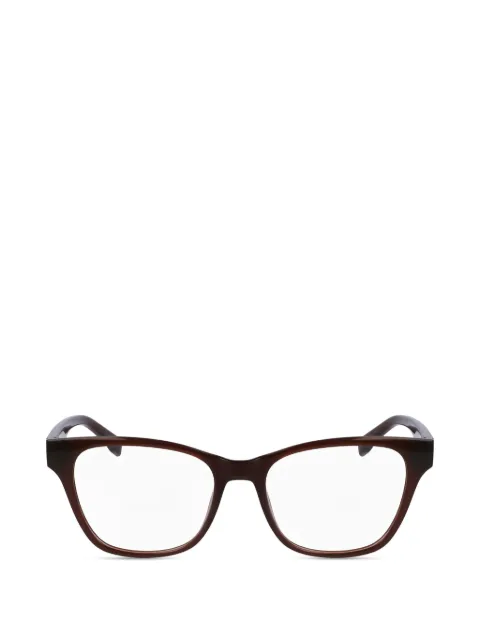 Lacoste square-frame glasses Brown L2920N200