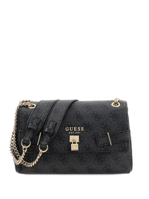 GUESS USA Yesba monogram shoulder bag Black HWSG7833210