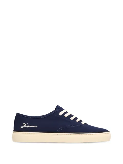 Jacquemus The Féfé logo-embroidered lace-up sneakers Blue FOM00212AW00829