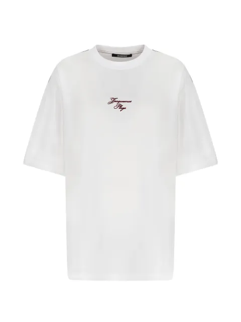 Jacquemus Bateau logo-print T-shirt White TSU00320AJ00285