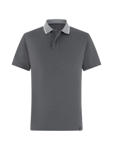 Boggi Milano S-Cafè® piqué polo shirt Grey BO26P044502