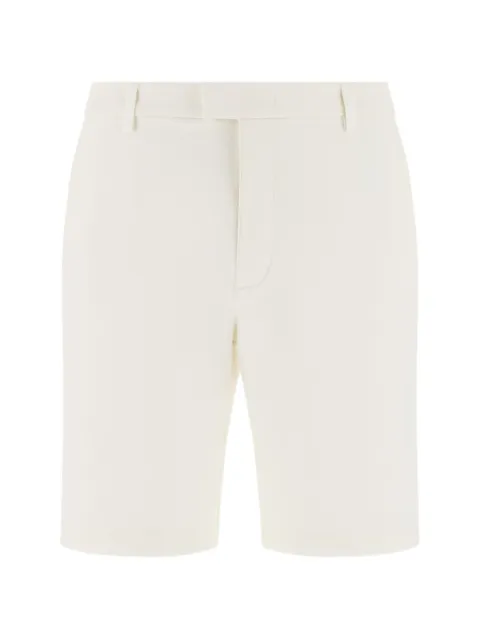 Boggi Milano B Tech Seersucker shorts White BO26P023303