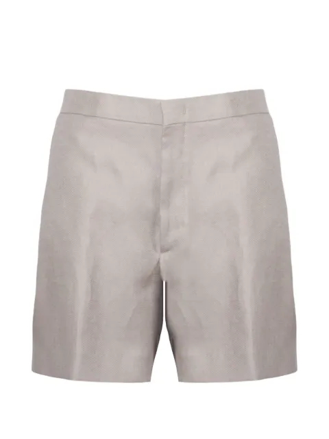 Tagliatore high-waisted tailored shorts Neutrals BELLE340021ET818