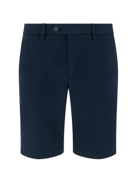 Boggi Milano stretch-cotton Bermuda shorts Blue BO26P076901