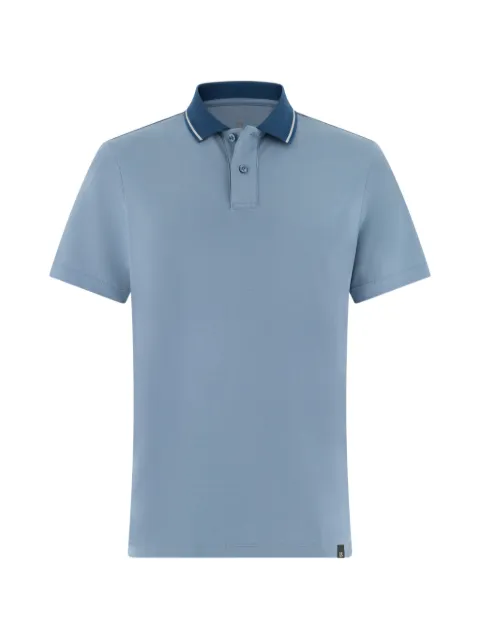 Boggi Milano piqué polo shirt Blue BO26P044504