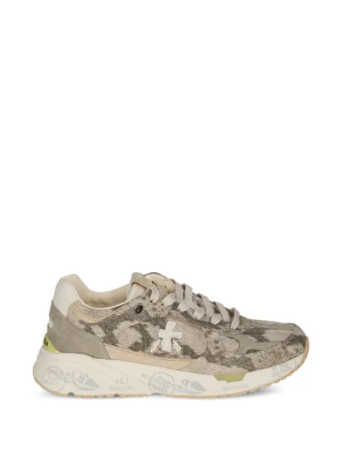 Premiata Mased animal-print sneakers Neutrals MASED8112