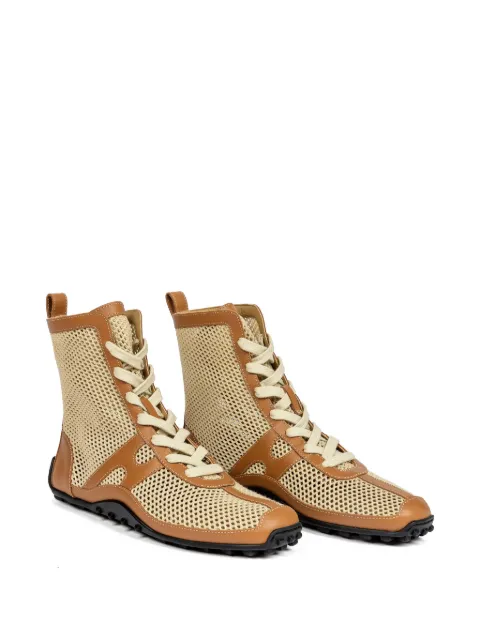 Hermès Pre-Owned Kiatsu mesh-panel sneakers Neutrals PCA910