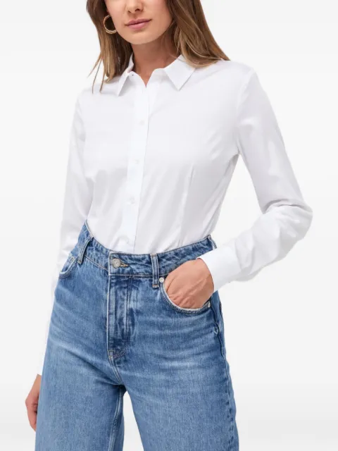 GUESS USA long-sleeved shirt White W2YH41WAF10G011