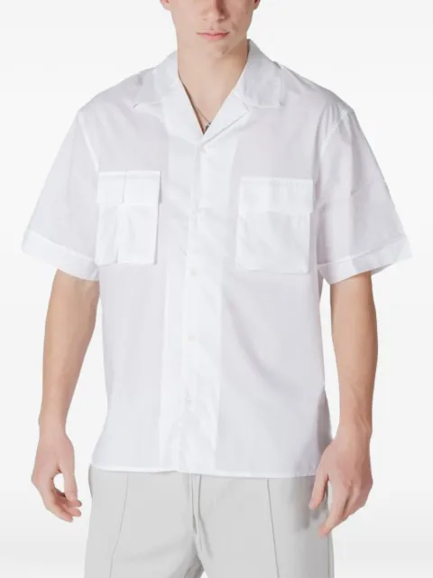 Antony Morato chest-pockets short-sleeve shirt White MMSS00185FA400098