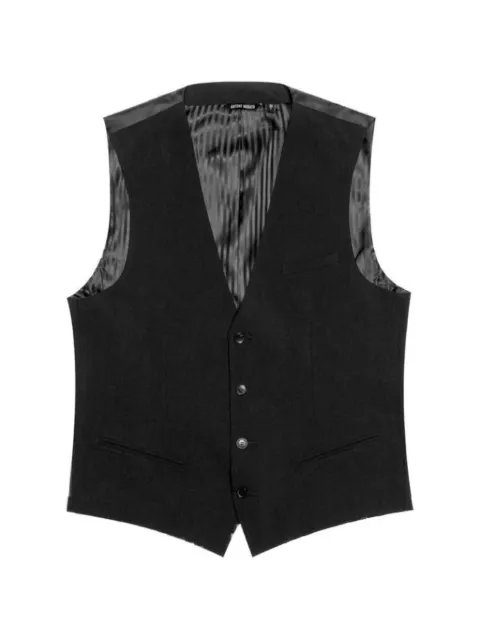 Antony Morato tailored V-neck waistcoat Black MMVS00009FA600255