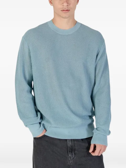 Calvin Klein Jeans waffle-knit sweater Blue LV04RC308G