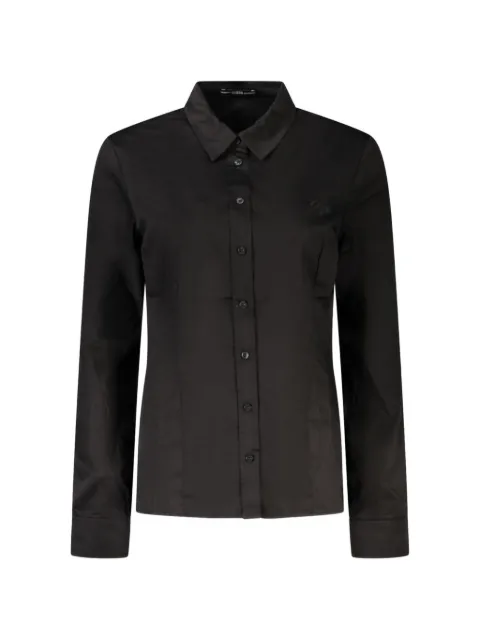GUESS USA long-sleeve button-down shirt Black W2YH41WAF10NEJBLK