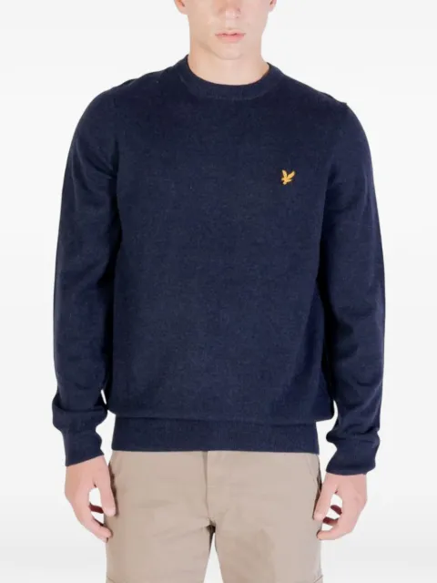 Lyle & Scott crewneck sweater Blue KN2114VC