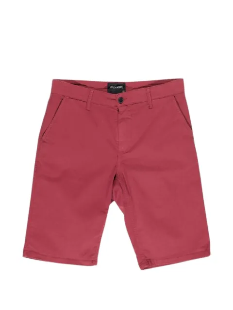 Lyle & Scott logo-patch chino shorts Red SH1814ITA