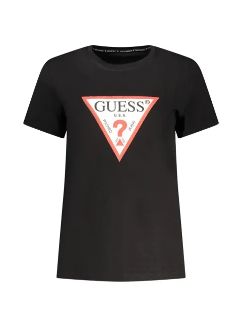 GUESS USA logo-print T-shirt Black W1YI1BI3Z14NEJBLK