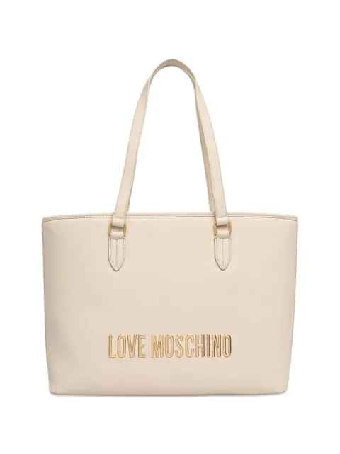 Love Moschino logo-lettering tote bag Neutrals JC4190PP1