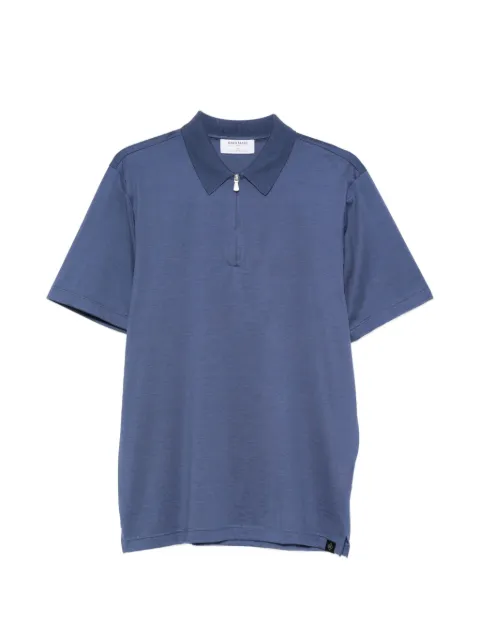 Gran Sasso zip-fastening polo shirt Blue 6014378406