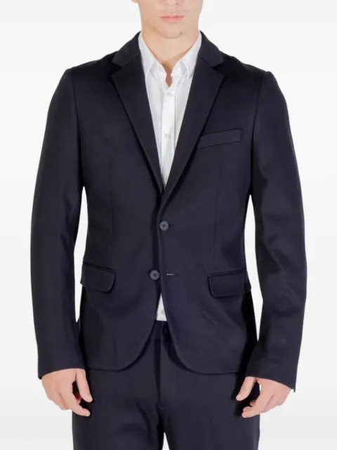 Antony Morato single-breasted blazer Blue MMJS00078FA151183
