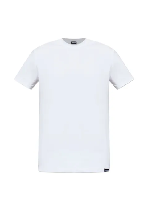 DSQUARED2 Be Proud logo-embroidered T-shirt White D9M206250ISA01