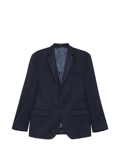 Karl Lagerfeld notched-lapels single-breasted jacket Blue 15561010563013