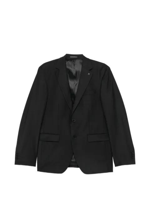 Karl Lagerfeld notched-lapel single-breasted blazer Black 15520010563016
