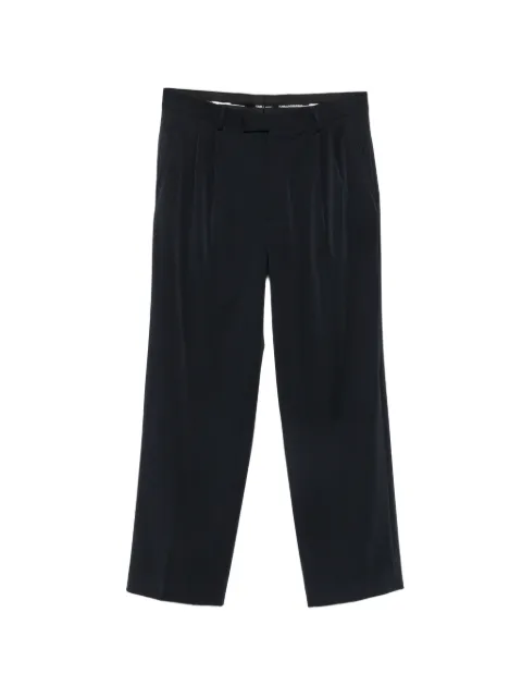 Karl Lagerfeld Smooth pleated wide-leg trousers Blue 25508810563093