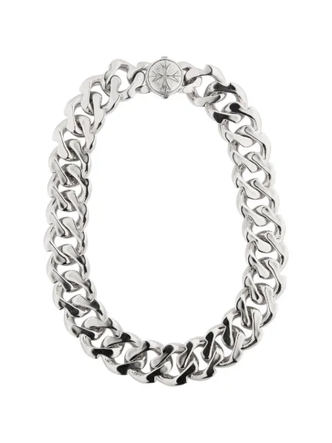 Emanuele Bicocchi Edge chain necklace Silver BREDN9