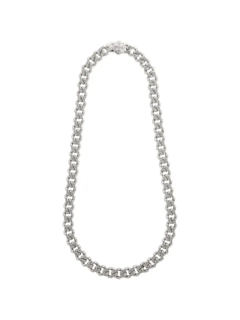 Emanuele Bicocchi Flourish curb-chain necklace Silver BRFLON1