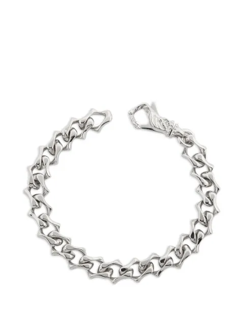 Emanuele Bicocchi polished sharp chain bracelet Silver BRAVCBL18