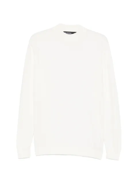 Karl Lagerfeld logo-embroidered sweater White 6550020563300