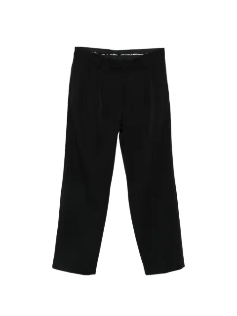 Karl Lagerfeld pleated-design trousers Black 25508810563093