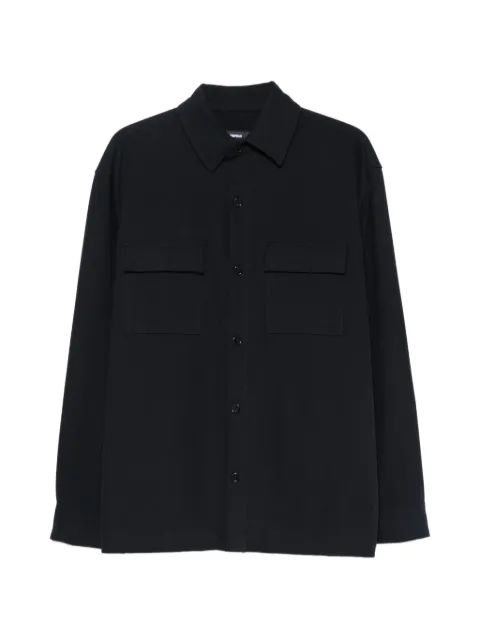 Karl Lagerfeld chest-pocket overshirt Blue 60597560563001