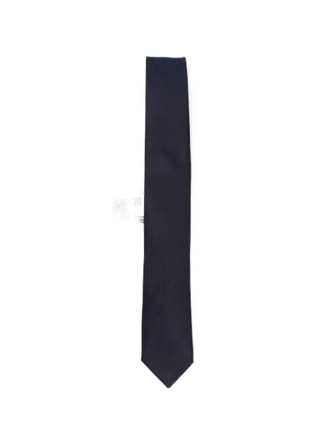 Karl Lagerfeld geometric-pattern tie Blue 8051000563162