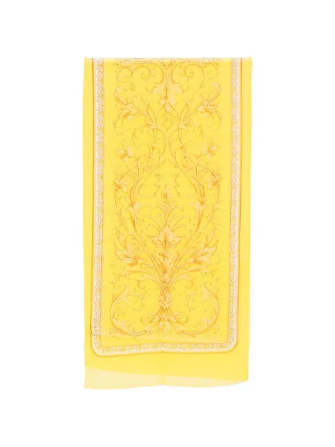 Versace Pre-Owned 2000s Barocco-print scarf Yellow VE250BAB