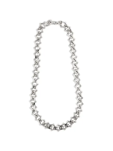 Emanuele Bicocchi polished sharp-chain necklace Silver BRAVCNL13