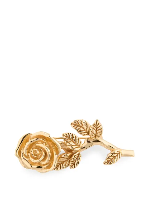 Emanuele Bicocchi rose-motif brooch Gold RSS2G