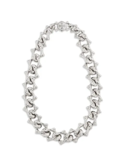 Emanuele Bicocchi Arabesque Sharp chain necklace Silver BRAVCN11