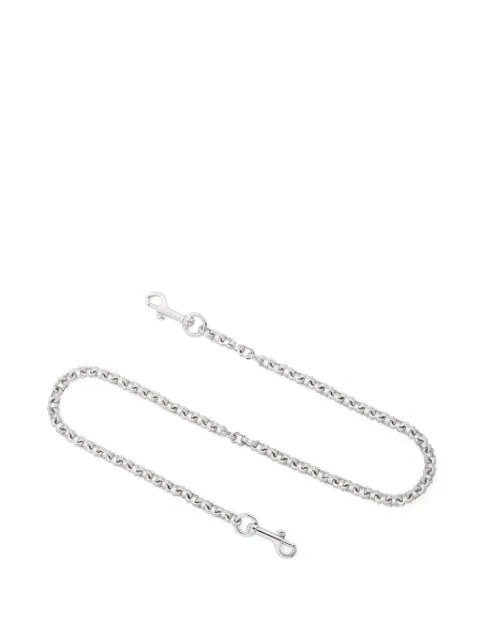 Emanuele Bicocchi pyramid-stud anchor wallet chain Silver BRWCPY2