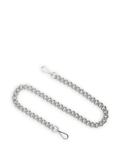 Emanuele Bicocchi Flourish curb-chain wallet chain Silver BRWCFL1
