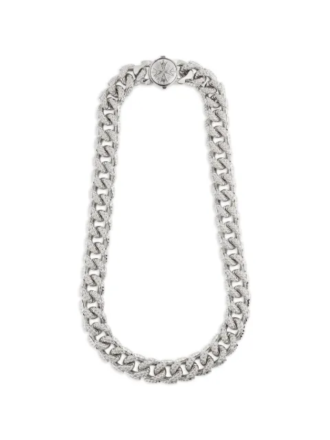 Emanuele Bicocchi studded curb-chain necklace Silver BRBXBN1