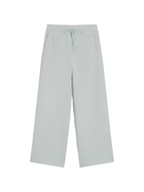 BOSS drawstring-waist wide-leg track pants Blue 50556952