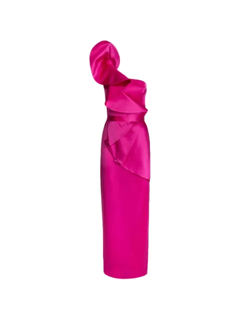 Catalina Venezia ruffled one-shoulder maxi dress Pink ABTVENEZIAFCS