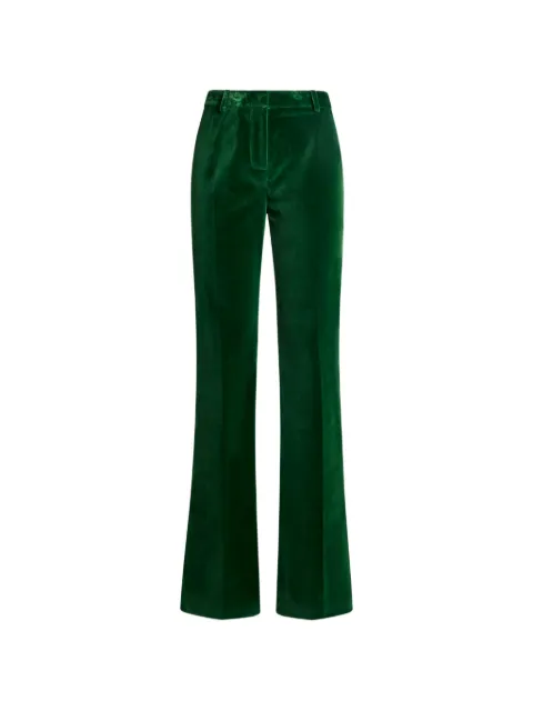 ETRO velvet trousers Green WREA003399TUEI1