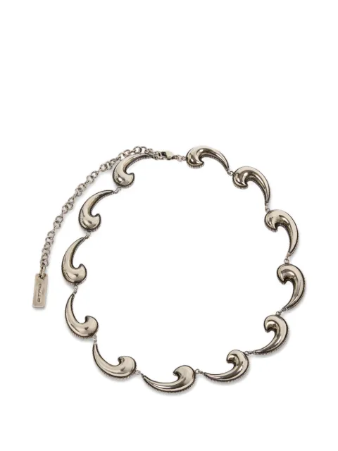 ETRO mini Paisley necklace Silver WF5C0001AM007