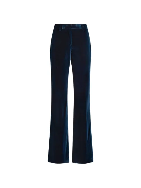 ETRO cotton velvet trousers Blue WREA003399TUEI1