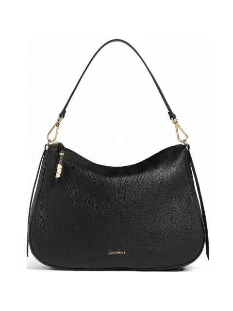 Coccinelle medium Nory grainy leather shoulder bag Black E1U45130101