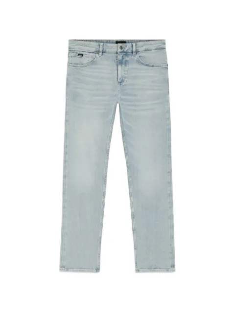 BOSS Ogden faded-effect straight-fit jeans Blue 50557527