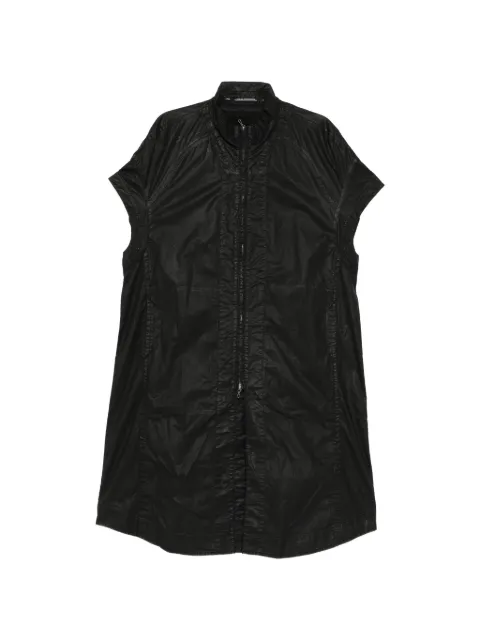Julius creased short-sleeve coat Black 937BLM6BLK
