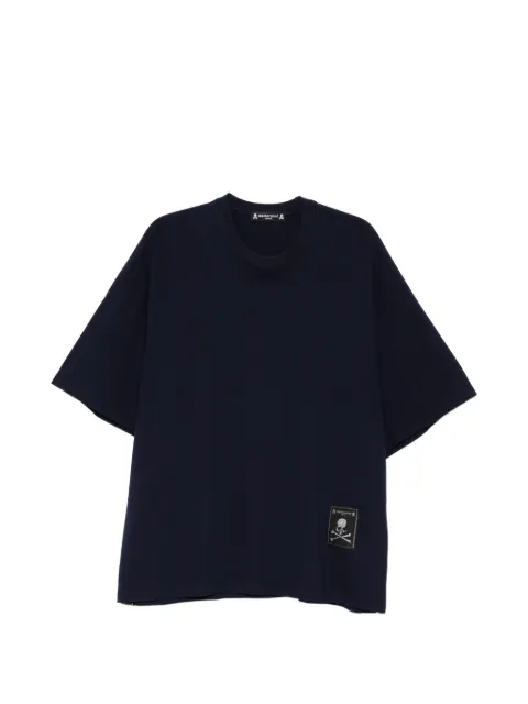 Mastermind Japan graphic-print boxy T-shirt Blue MJ26EE1TS120020NVY